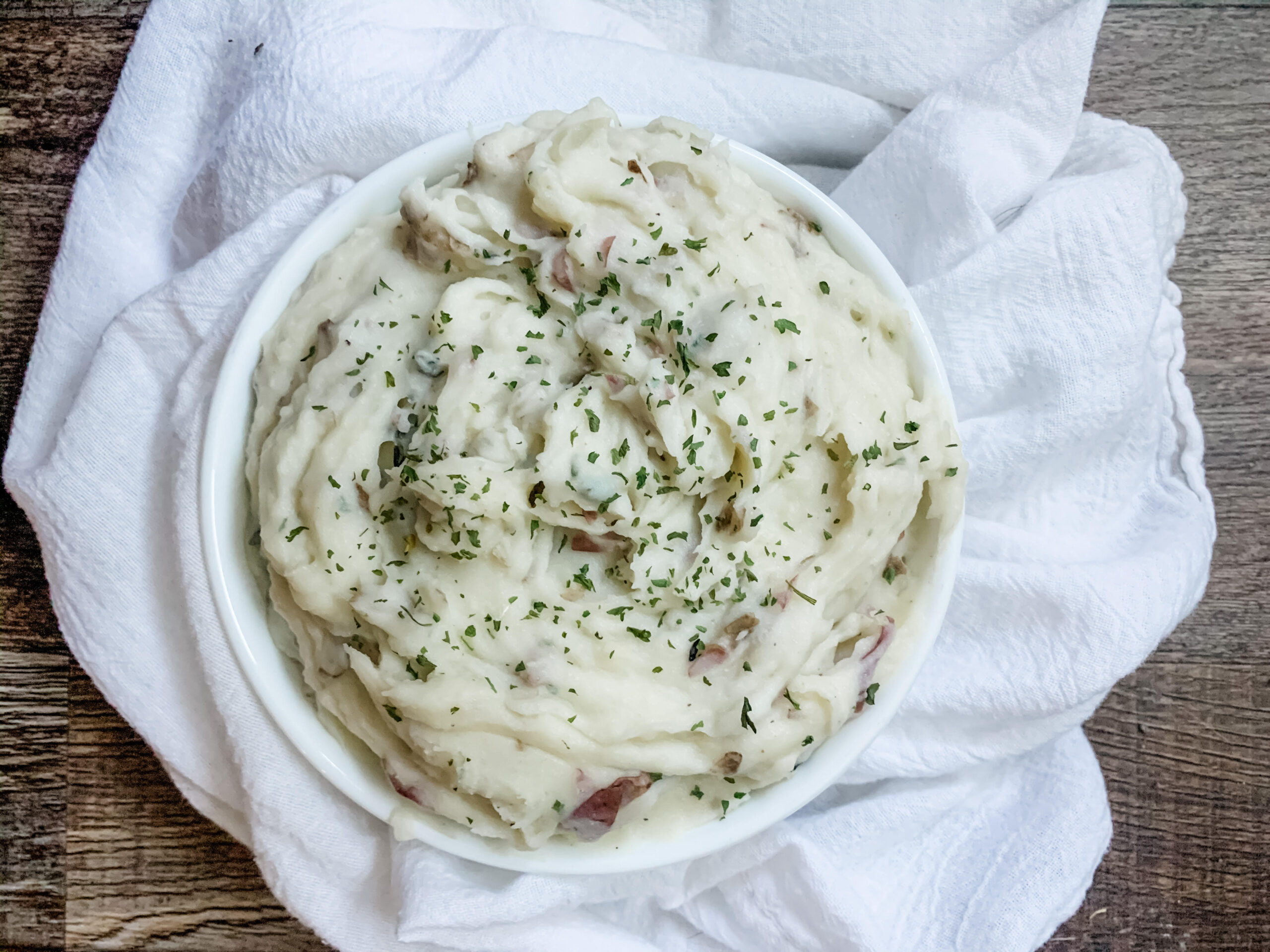 Garlic Mashed Red Potatoes