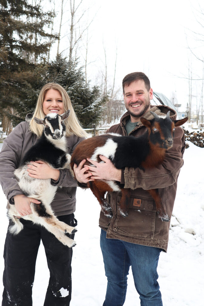 city girl becomes a homesteader in a carhartt jacket