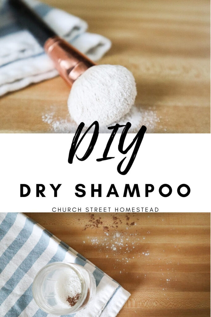 DIY Dry Shampoo Pin 